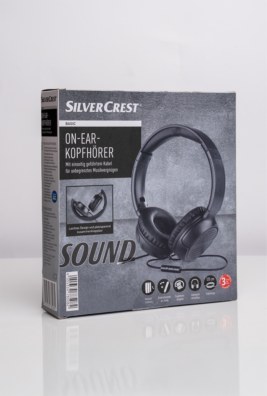 Silvercrest On Ear Headphone SKOG 40 A1